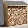 Abri Bûches En Bois (86x188x187) 1 Abri Bûches En Bois (86x188x187) -Garanti Jardin Magasin abri buches bois 1