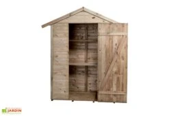 Armoire De Jardin En Bois L.193 X P.83 X 220 Cm Ep.15 Mm- Leo