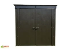 Armoire De Jardin En Acier Galvanisé 208 X 130 Cm 9 Armoire De Jardin En Acier Galvanisé 208 X 130 Cm -Garanti Jardin Magasin armoire jardin acier galvanise 208x130cm