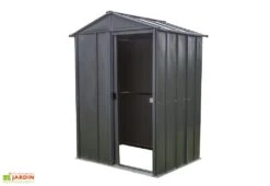 Armoire De Jardin En Acier Galvanisé 151 X 122 Cm -Garanti Jardin Magasin armoire jardin acier galvanise rangement exterieur