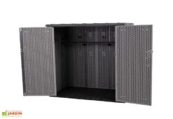 Lifetime Armoire De Jardin En Résine Effet Bois - 2,1 M² -Garanti Jardin Magasin armoire jardin portes ouvertes lifetime