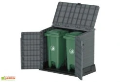 Armoire De Jardin En Résine – 850 L -Garanti Jardin Magasin armoire rangement exte rieur 02