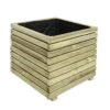 Bac à Fleurs En Bois De Pin Traité Autoclave KÜB 60 X 60 Cm 1 Bac à Fleurs En Bois De Pin Traité Autoclave KÜB 60 X 60 Cm -Garanti Jardin Magasin bac fleurs bois autoclave