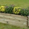 Solid Bac à Fleurs En Bois Autoclave 150 X 50 Cm 45 Mm Robust -Garanti Jardin Magasin bac fleurs bois autoclave 150x50cm robust