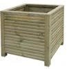 Bac à Fleurs Pin Autoclave Alpha 28 (80x80x70cm) -Garanti Jardin Magasin bac fleurs bois pin autoclave alpha28
