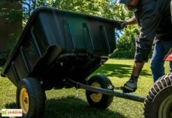 Polar Remorque En Polyéthylène 175 X 94 Cm – LG900 -Garanti Jardin Magasin brouette jardinage re colte roues