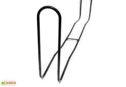 Porte-bûches En Acier Inoxydable – 244 Cm -Garanti Jardin Magasin bucher ergonomique acier 1