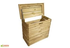 Cache Bouteille De Gaz En Bois Traité (2 Bouteilles) – Malo -Garanti Jardin Magasin cache bouteilles de gaz malo 1