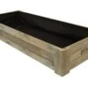 Carré Potager En Bois De Pin Traité XXL 30 - 200 X 80 X 30 Cm -Garanti Jardin Magasin carre potager bois pin xxl 30