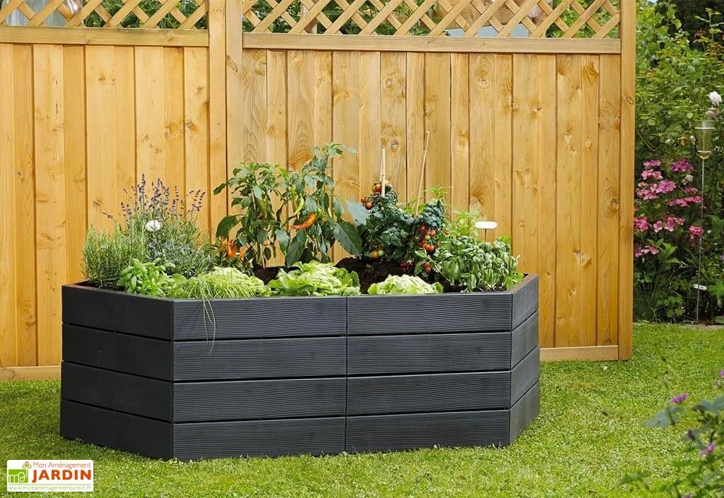 Garantia Carré Potager Empilable En Polypropylène Ergo 160 Cm (Lot De 2) 3 Garantia Carré Potager Empilable En Polypropylène Ergo 160 Cm (Lot De 2)