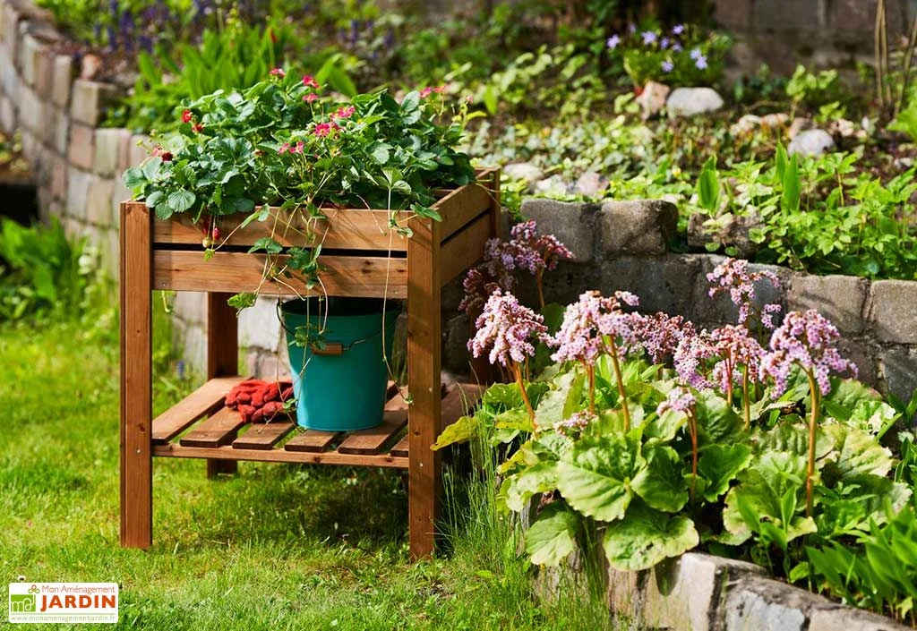 Garanti Jardin Magasin -Garanti Jardin Magasin carre potager pieds bois 1