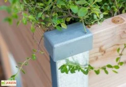 Potager Sur Pied En Bois Douglas 19 Mm – 100 X 45 X 80 Cm -Garanti Jardin Magasin carre potager sur pieds bois 19mm douglas france 100x45cm