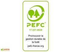 Potager Sur Pied En Bois Douglas 19 Mm – 100 X 45 X 80 Cm -Garanti Jardin Magasin carre potager sur pieds bois 19mm douglas france 100x45cm 3