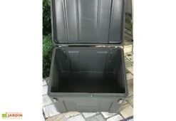 Coffre De Jardin Avec Grenouillères Cadenassables – 140 L 10 Coffre De Jardin Avec Grenouillères Cadenassables – 140 L -Garanti Jardin Magasin coffre de jardin gris anthracite 1