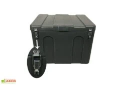 Coffre De Jardin Avec Grenouillères Cadenassables – 140 L 9 Coffre De Jardin Avec Grenouillères Cadenassables – 140 L -Garanti Jardin Magasin coffre de jardin gris anthracite