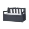 Keter Coffre De Rangement Garden Bench Anthracite 265L -Garanti Jardin Magasin coffre de rangement banc garden bench 265l