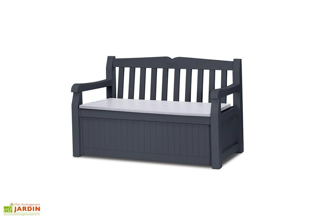 Keter Coffre De Rangement Garden Bench Anthracite 265L 3 Keter Coffre De Rangement Garden Bench Anthracite 265L