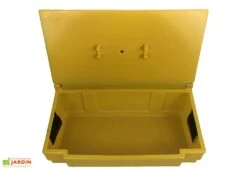 Coffre De Jardin Avec Poignées – 50 L -Garanti Jardin Magasin coffre jardin 50l jaune