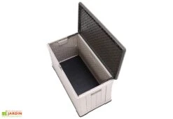 Lifetime Coffre De Rangement Extérieur En Résine 439 L -Garanti Jardin Magasin coffre jardin resine lifetime