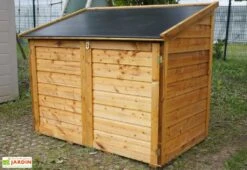 Coffre De Rangement En Bois Trocadero 1200L -Garanti Jardin Magasin coffre rangement bois trocadero 1200l 4
