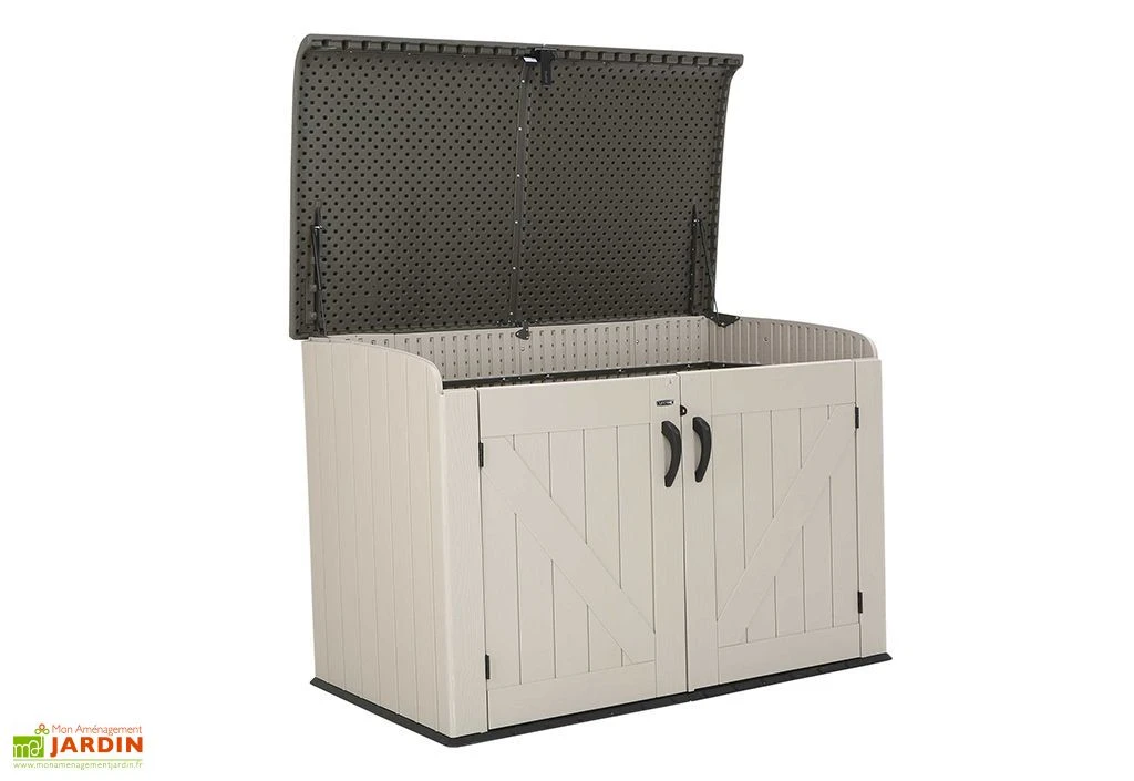 Coffre De Rangement Lifetime En PEHD 2124L 4 Coffre De Rangement Lifetime En PEHD 2124L â Image 2