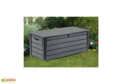 Keter Coffre De Rangement Brossium En Résine 455L -Garanti Jardin Magasin coffre resine brossium 455l 2