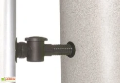 Garantia Cuve Récupération D'Eau Pluie 2 En 1 Stone Silver 350L -Garanti Jardin Magasin collecteur speedy