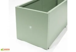 Jardinière Au Sol En Métal Thermolaqué XL - 150 X 50 X 50 -Garanti Jardin Magasin cote jardiniere hg08971102
