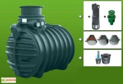 Cuve Recuperateur Eau Ready 3400 L -Garanti Jardin Magasin cuve greenlife 3