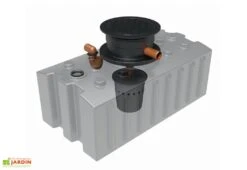 Cuve De Récupération D’eau De Pluie Enterrée – 2000 L Plate -Garanti Jardin Magasin cuve plate recuperation eau pluie greenlife 2000l biovitor