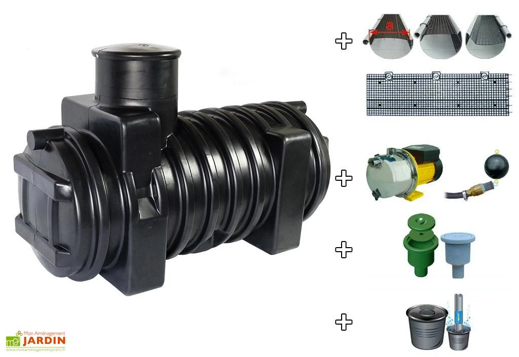 Cuve Recuperateur Eau Purist 1000 L 3 Cuve Recuperateur Eau Purist 1000 L