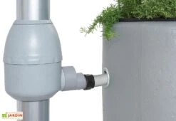 Garantia Cuve Récupération Eau De Pluie 2 En 1 Moka 300 L -Garanti Jardin Magasin cuve recuperation eau decorative 300l bac fleurs moka 4
