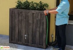 Roto Cuve Récupération D’Eau Pluie 330L 4 En 1 -Garanti Jardin Magasin cuve recuperation eau decorative rainvox 300 l roto