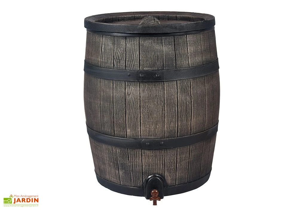 Roto Cuve Récupération D’Eau Pluie Tonneau 120 L 3 Roto Cuve Récupération D’Eau Pluie Tonneau 120 L