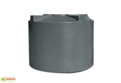 Cuve De Stockage D’eau En Polyéthylène 2600 L -Garanti Jardin Magasin cuve stockage eau polyethylene 3000 l gris