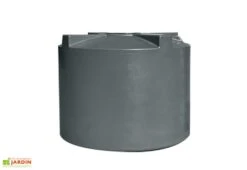 Cuve De Stockage D’eau En Polyéthylène 3600 L -Garanti Jardin Magasin cuve stockage eau polyethylene 4000 l gris