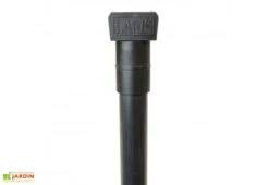 Serre De Jardin En Verre Trempé Lams 4,9 M² - Allium Vert -Garanti Jardin Magasin descente de gouttiere serre lams droite 3