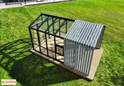 Serre De Jardin En Bois Et Verre Trempé Avec Panneaux Occultants – Mimosas -Garanti Jardin Magasin dessus serre jardin verre bois stali 1