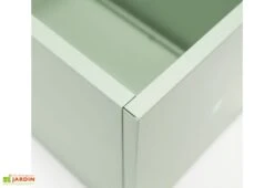 Jardinière Au Sol En Métal Thermolaqué - 100 X 50 X 50 12 Jardinière Au Sol En Métal Thermolaqué - 100 X 50 X 50 -Garanti Jardin Magasin detail coin jardiniere hg08971103