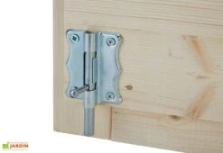 Abri à Vélos En Bois De Sapin Brut Cykel 2,1 M² -Garanti Jardin Magasin details abri velos bois sapin cykel