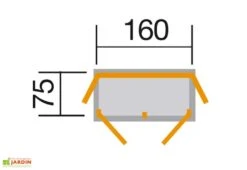 Armoire De Jardin En Bois D’épicéa 1,2 M² -Garanti Jardin Magasin dimensions armoire jardin bois epicea weka