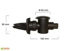 Garantia Collecteur Filtrant D’eau De Pluie – Speedy -Garanti Jardin Magasin dimensions collecteur filtrant eau de pluie