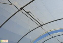 Serre Professionnelle Richel En Acier Et Polyéthylène 8 X 30 M -Garanti Jardin Magasin ecarteur bache serre tunnel professionnelle richel 8x30m