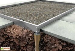 Halls Embase Pour Serre De Jardin En Acier Galvanisé Popular 106 (2 Coloris)