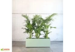 Jardinière Au Sol En Métal Thermolaqué - 100 X 50 X 50