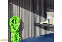 Lifetime Armoire De Jardin En Résine Effet Bois - 2,1 M² -Garanti Jardin Magasin etagere interieur armoire jardin lifetime