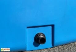 Cuve De Stockage D’eau En Polyéthylène 3600 L -Garanti Jardin Magasin evacuation cuve stockage eau polyethylene 4000 l bleu