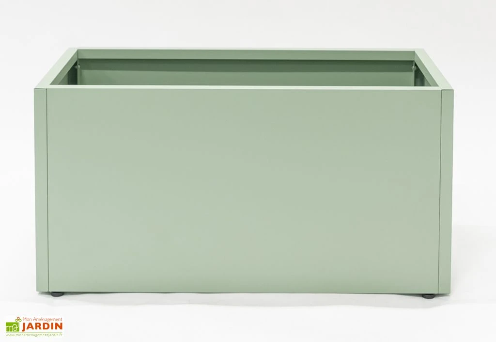 Jardinière Au Sol En Métal Thermolaqué - 100 X 50 X 50 4 Jardinière Au Sol En Métal Thermolaqué - 100 X 50 X 50 – Image 2