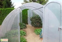 Serre De Jardin Tunnel Richel 4,5x6 Ep 2x180µ 2 Portes -Garanti Jardin Magasin file 1 42