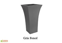 Pot De Fleurs Polyéthylène Patio H85 L48 (pls. Coloris) -Garanti Jardin Magasin grand pot fleurs jardin rotomoule 85cm 8